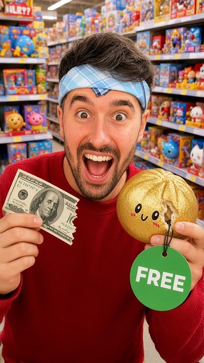 Can I GET a FREE SQUISHY TOY at the SUPERMARKET?