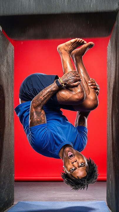 BACKFLIPS, BUT THE CEILING GETS LOWERED..