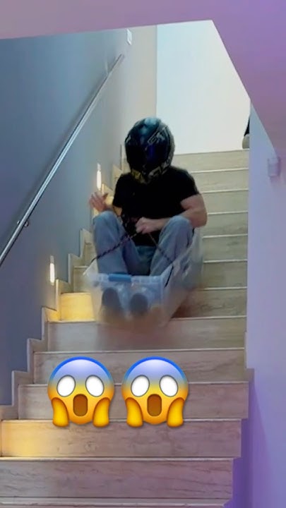 I jumped down my stairs!!🔥😱😵