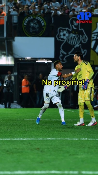 LEITURA LABIAL! NEYMAR PROVOCA ROSSI APÓS FAZER GOL DE PÊNALTI EM SANTOS X FLAMENGO!