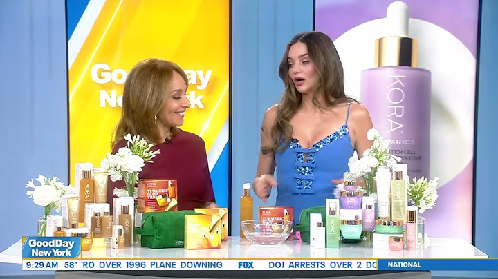 Miranda Kerr on Good Day New York October 2026 ✨🍎